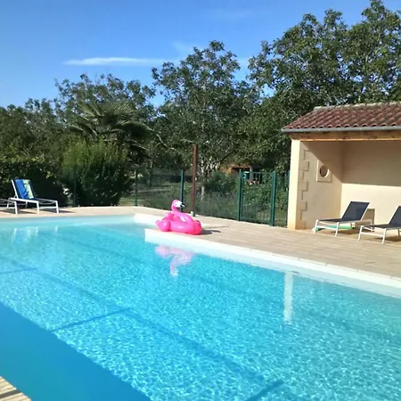 Maison Perigourdine Avec Piscine, Wifi, Animaux Acceptes - Fr-1-616-77 * Daglan